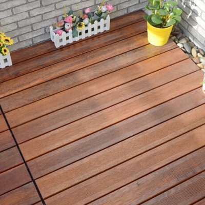 Hot Sale Wood Plastic Composite Decking Floor/Garden Composite Deck