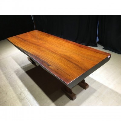 High Quality Natural Solid Dried Okan Wood Table Top From Best Seller